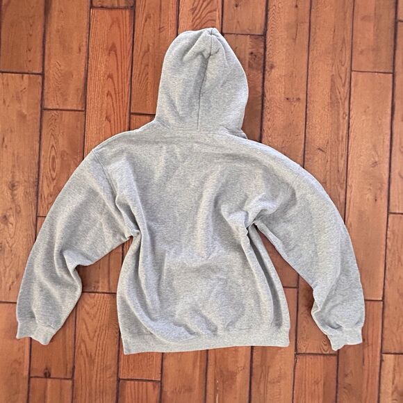 Space Jam Sz L Looney Tune Gray Sweatshirt Bugs Bunny & Donald Duck Vintage - Picture 3 of 5